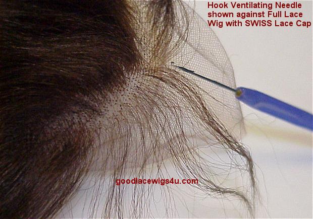 ventilating lace front wig