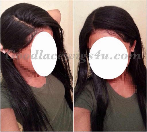 wearing ITEM: BRENDA-Y22 Synthetic Yaki Full Lace Wig